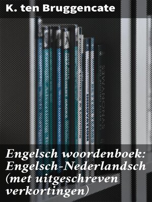 cover image of Engelsch woordenboek